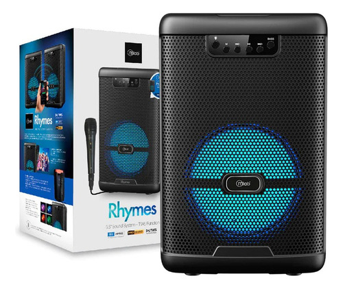 Parlante Karaoke Bluetooth Mlab Rhymes 9100 Con Microfono