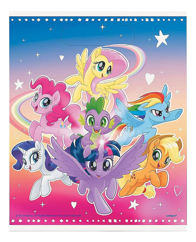 ~? Fun Express - My Little Pony Loot Bags, 8ct For Birthday 