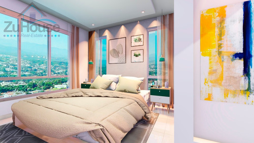Imagen 9 de 10 de Apartamento En Plano En Modernas Torres En Santiago Wpa114 B