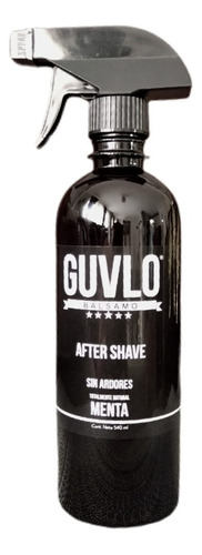 Loción After Shave Guvlo, Menta Y Aloe Vera Natural 540 Ml