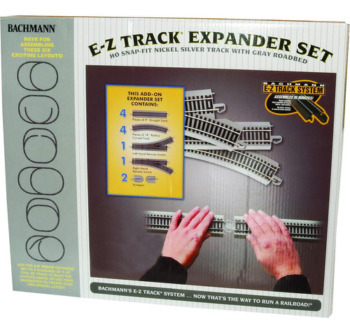 Bachmann Trains Snap-fit E-z Track - Juego De Expansores