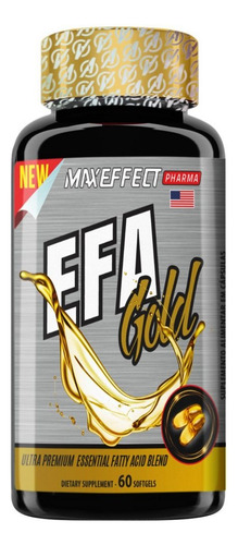 Efa Gold Ômega 3, 6 E 9 (60 Caps) Dha E Epa | Maxeffect Sabor Sem Sabor
