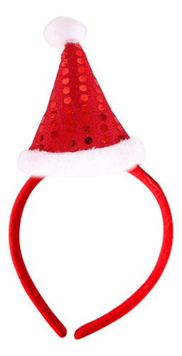 K Hot Christmas Diadema Santa Party Decor Doble Pelo 8