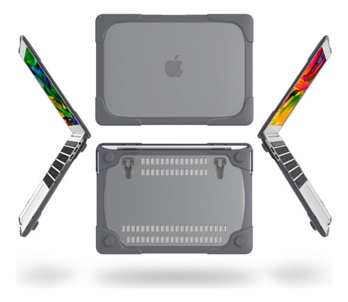 Carcasa Híbrida Anti Golpes Para Apple Macbook Touch Bar 13