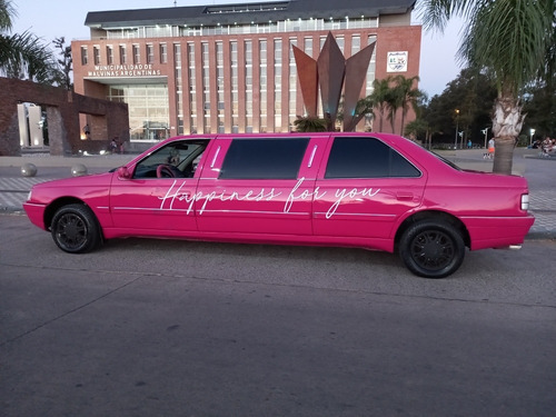 Imagen 3 de 8 de Limusina Rosa Peugeot De Coleccion