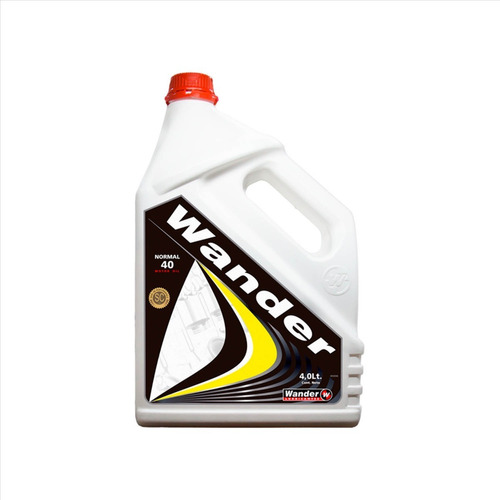 Aceite Lubricante Mineral Normal 40 Wander X 4 Lts