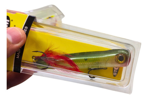 Señuelo Storm Chug Bug Madflash Color Olive Chartreuse Flash