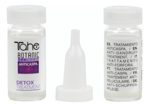 Detox Anticaspa (shampoo Y Ampolletas) By Tahe