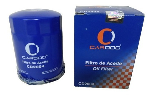 Filtro  Aceite Cardoc Cd2004  Toyota  4runner,hilux,fortuner