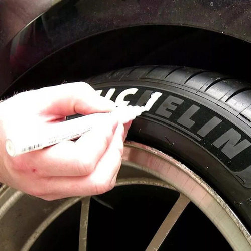 Marcador Para Caucho Carro Madera Plástico Vidrios Cuero