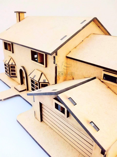 Casa Simpsons Mdf / Fibrofacil