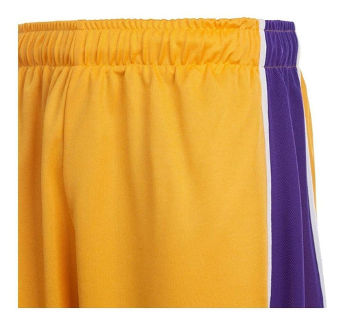 Imagen 5 de 10 de Short De Basquet Los Angeles Lakers Licencia Oficial Nba