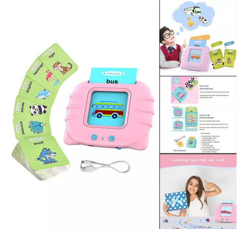 X Mini Portátil Educativo Interactivo For Niños En Inglés