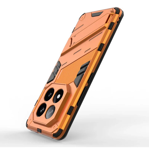 X Funda Protectora A Prueba De Golpes Armor For Xiaomi Redmi Note 14 Pro Plus, Soporte Magnético, Funda Con Soporte For