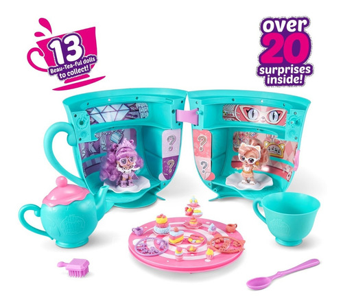 Taza De Té Gigante 25 Sorpresas Muñecas Itty Bitty Surprise