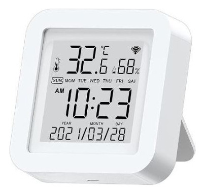 Monitor Inteligente Higrometro Humedad Temperatura Wifi 