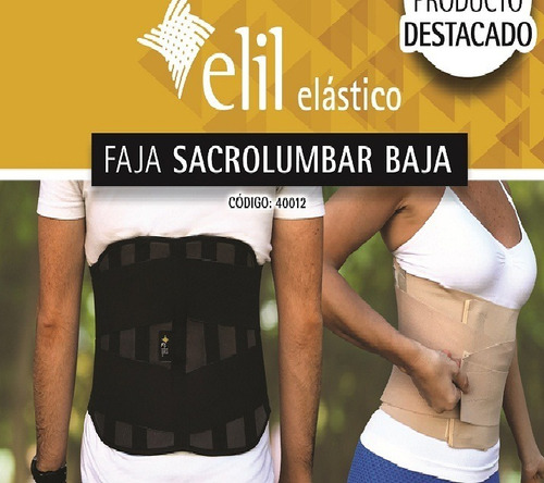 Faja Lumbar Ballenada Ortopedica Sacro Hernia Bander Green