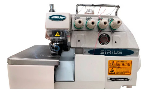 Máquina de coser Sirius 757A blanca 110V