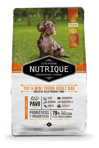 Alimento Nutrique Perro Toy & Mini Adulto 7.5kg