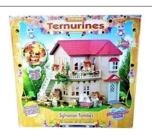 Juguete Casa De Muñecos Ternurines (Usado)