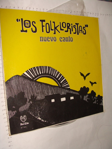 Acetato Los Folkloristas Nuevo Canto