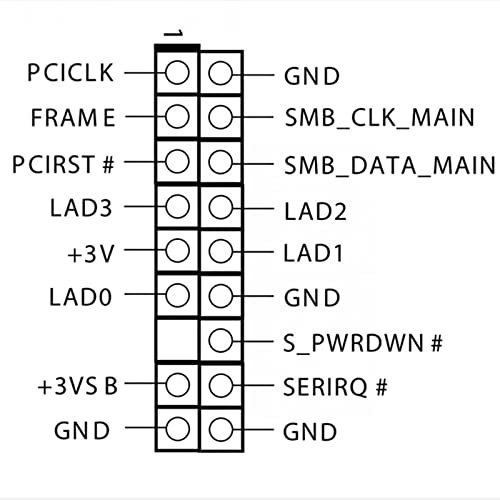 Módulo Tpm2.0 Módulo De Seguridad Asrock-tpm 18-1pin 2,0 Mm