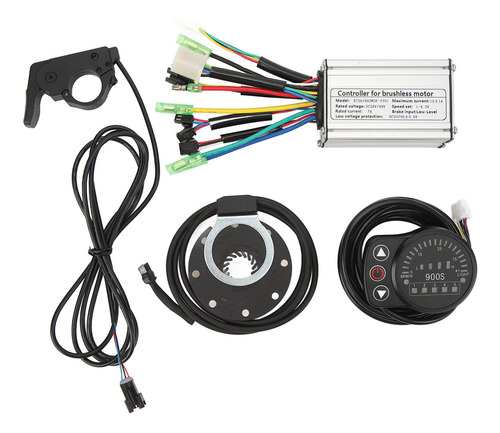 Kit De Conversión De Bicicleta Eléctrica, Controlador De Mot
