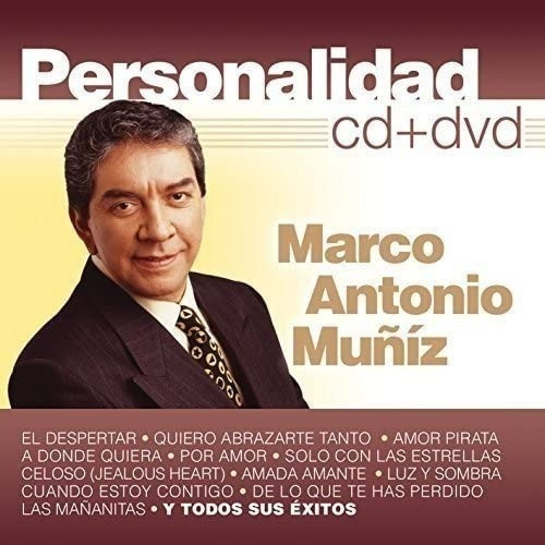 Marco Antonio Muñíz - Personalidad Cd+dvd Música