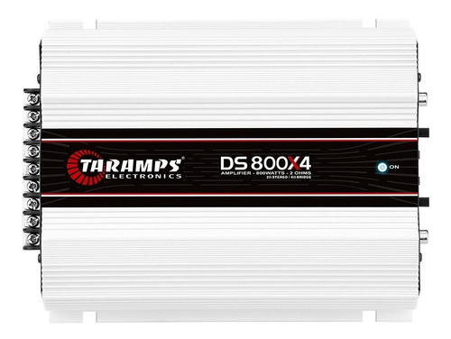 Módulo Amplificador Taramps Ds 800x4 4 Ch 800 W Caixa Dutada