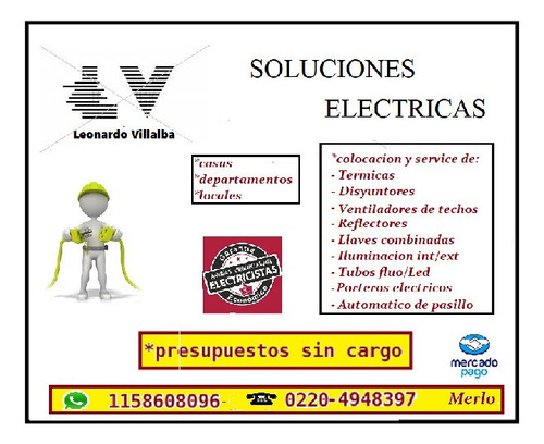 Imagen 4 de 4 de Electricista Domiciliario