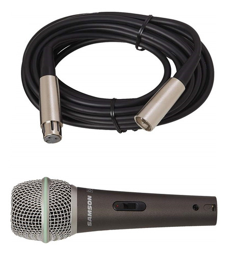 Samson Q4 Microfono Dinamico Voces C/ Cable