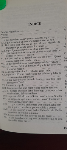 Infante Don Juan Manuel : El Conde Lucanor (Usado)
