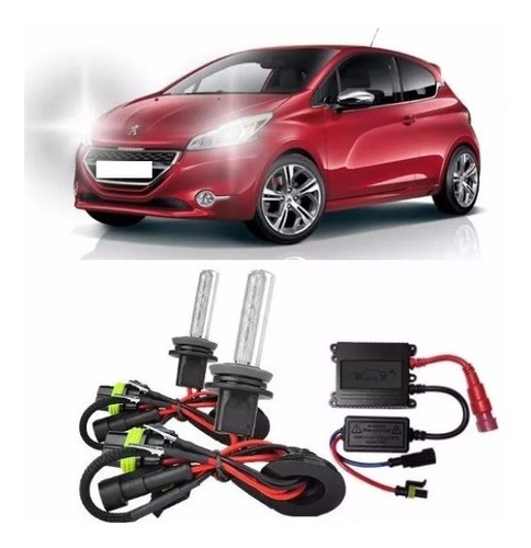 Kit Xenon Peugeot 208 Farol De Milha H16 6000k