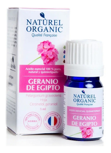 Aceite Esencial Geranio De Egipto - Naturel Organic