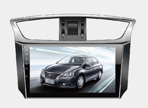 Radio Auto Multimedia Android Nissan Sentra B17 Instalada