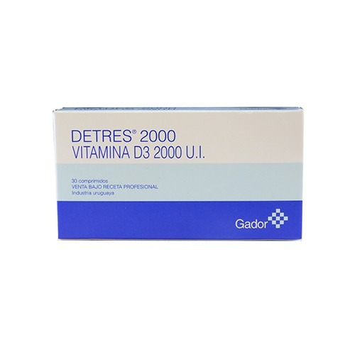 Detres 2000 Ui X 30 Comprimidos