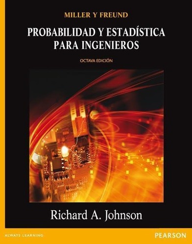 Probabilidad Y Estadística Para Ingenieros Johnson Pearson