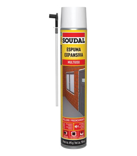 Espuma Poliuretano Soudal 750ml