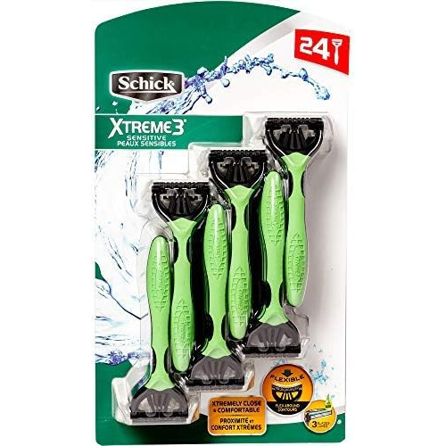 Schick Xtreme 3 - Maquinilla De Afeitar Desechable Sensible