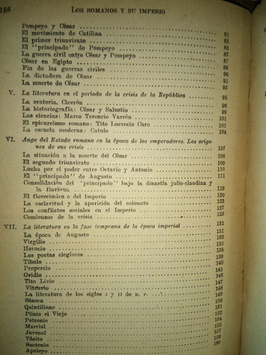 Libro Los Romanos Y Su Imperio Burián, Janda