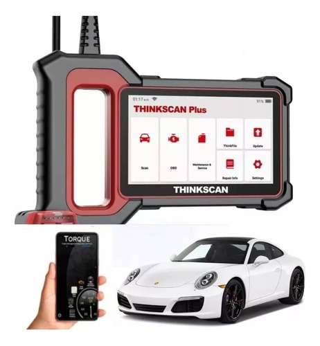 Scanner Thinkcar Plus S4 Obd2 Ajuste Af Abs Super Promoção
