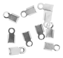 Comprar Terminal Quadrado Bijuterias Artesanato 4mm Níquel 50 Peças