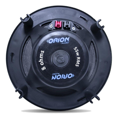 Caixa Embutir Redonda Preta 55rms Para Kit Som Ambiente