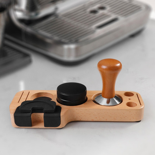 Espresso Tamper Station Antideslizante Parte Para Haya 51mm