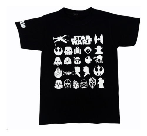 Camiseta Estampada Star Wars Guerra De Las Galaxias