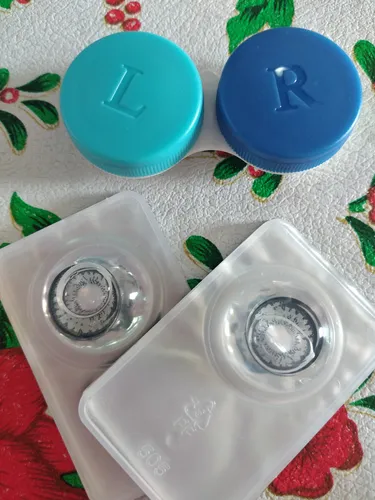Novmas - Gris Gray Three - Lentes De Contacto Anuales
