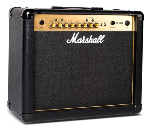 Cubo Guitarra Marshall Mg 30 Fx Cor Preto