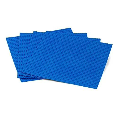 Placas De Construcción 10x10 Azules (set De 4)