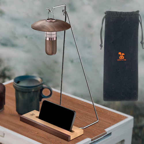 Mesa De Colgilla De Linterna De Linterna Al Aire Libre De
