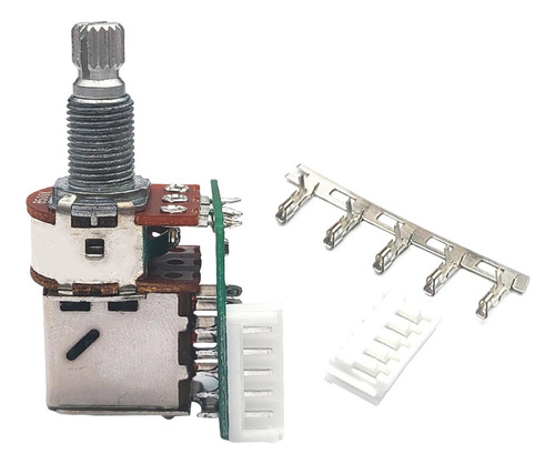 Volumen De Potenciómetro Interruptor De Guitarra 18mm B500k